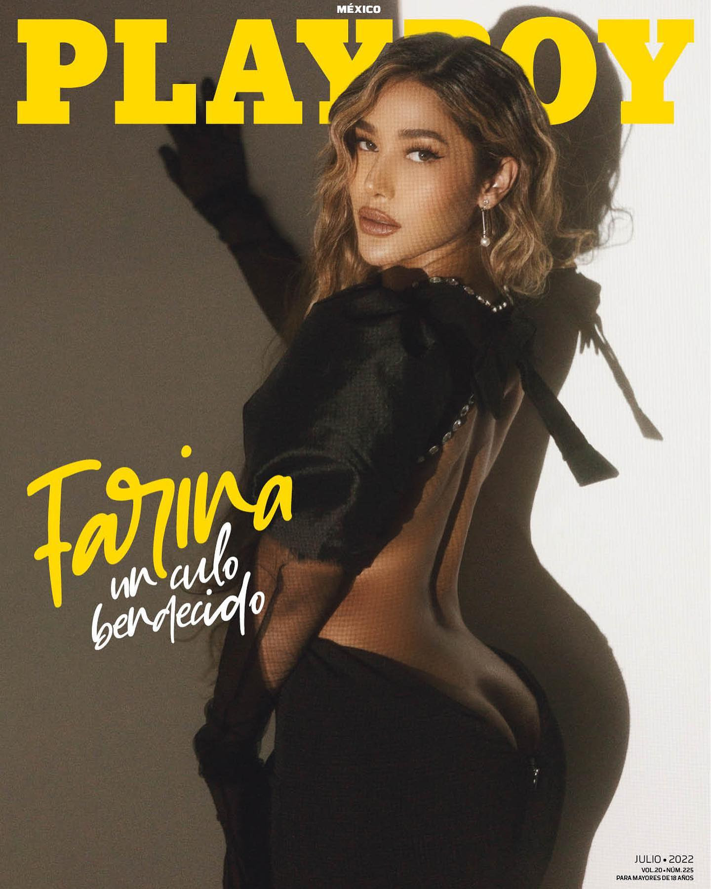 FARINA DEBUTA EN PLAYBOY POR TODA AMÉRICA LATINA CON SU MÁS RECIENTE PORTADA