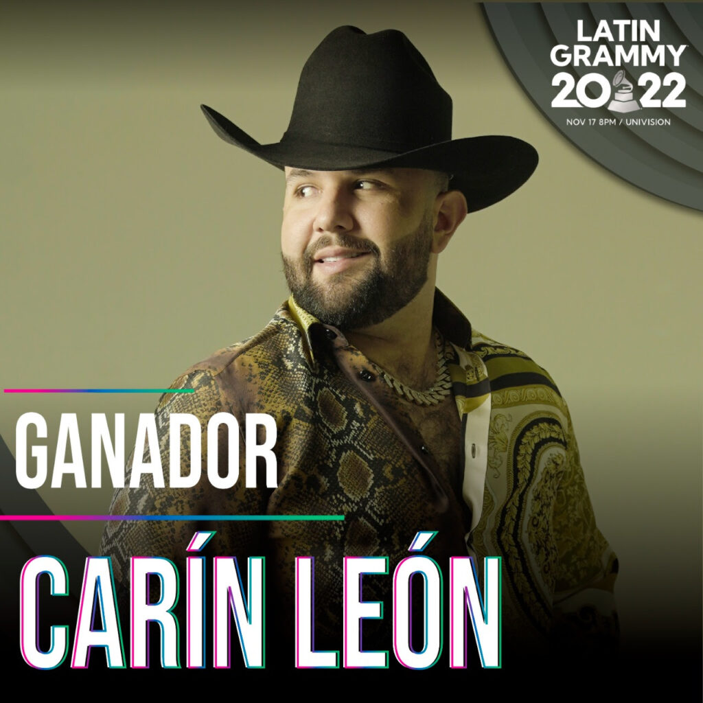 Carin León reafirma su posición de superestrella, ganando el Grammy