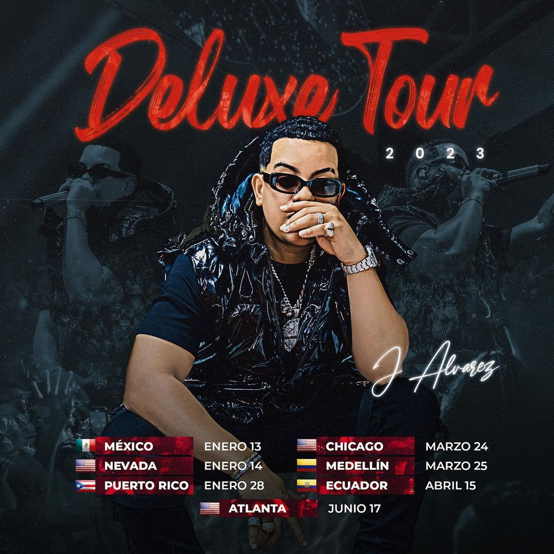 J Álvarez inicia el año anunciando su gira «Deluxe Tour 2023»