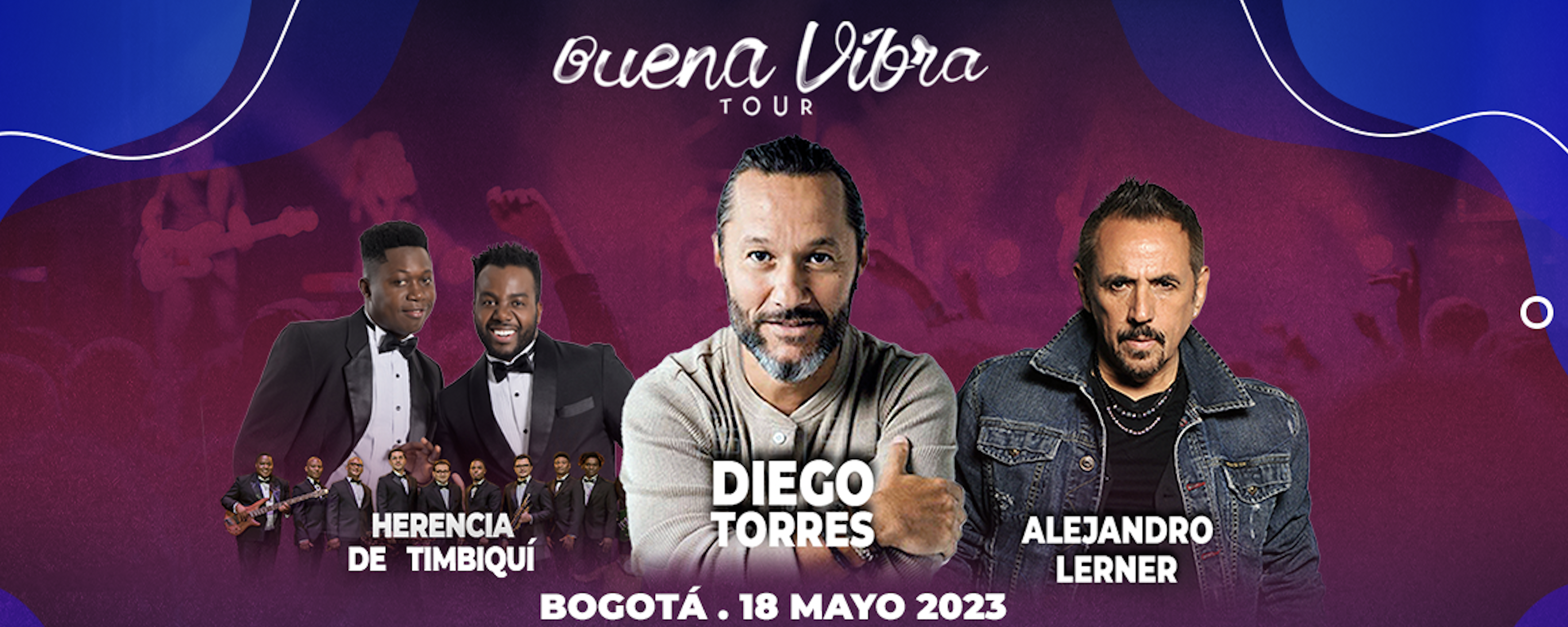 “Buena Vibra Tour” anuncia la nueva fecha en Bogotá