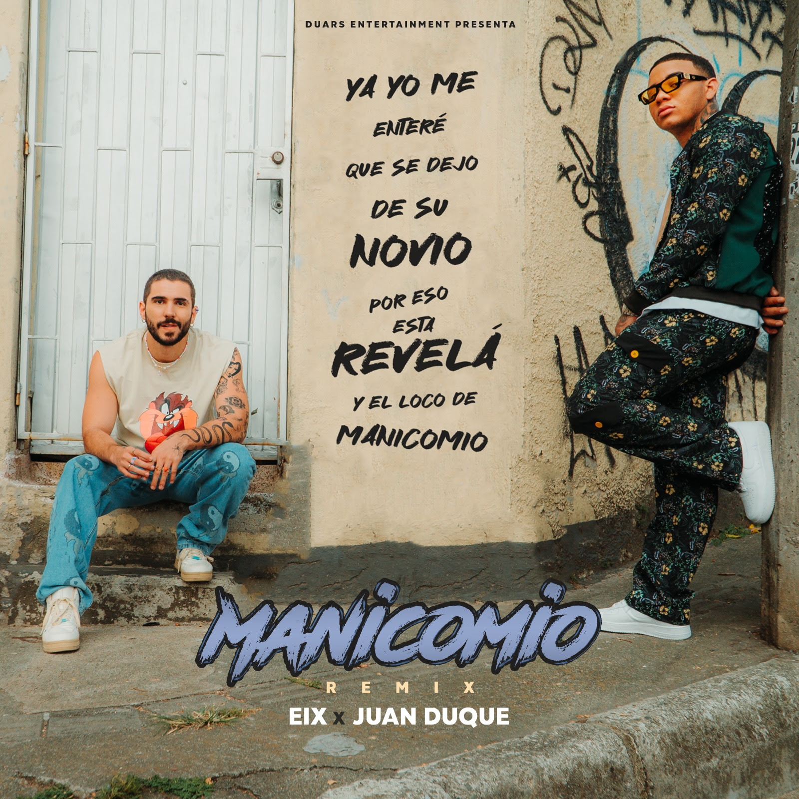 Eix estrena el remix de ¨Manicomio¨ junto al artista colombiano Juan Duque