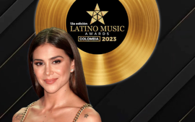 ¡Otro triunfo! Greeicy recibe reconocimiento en los Premios Latino Music Awards 2023